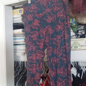 Lularoe fish leggings size OS